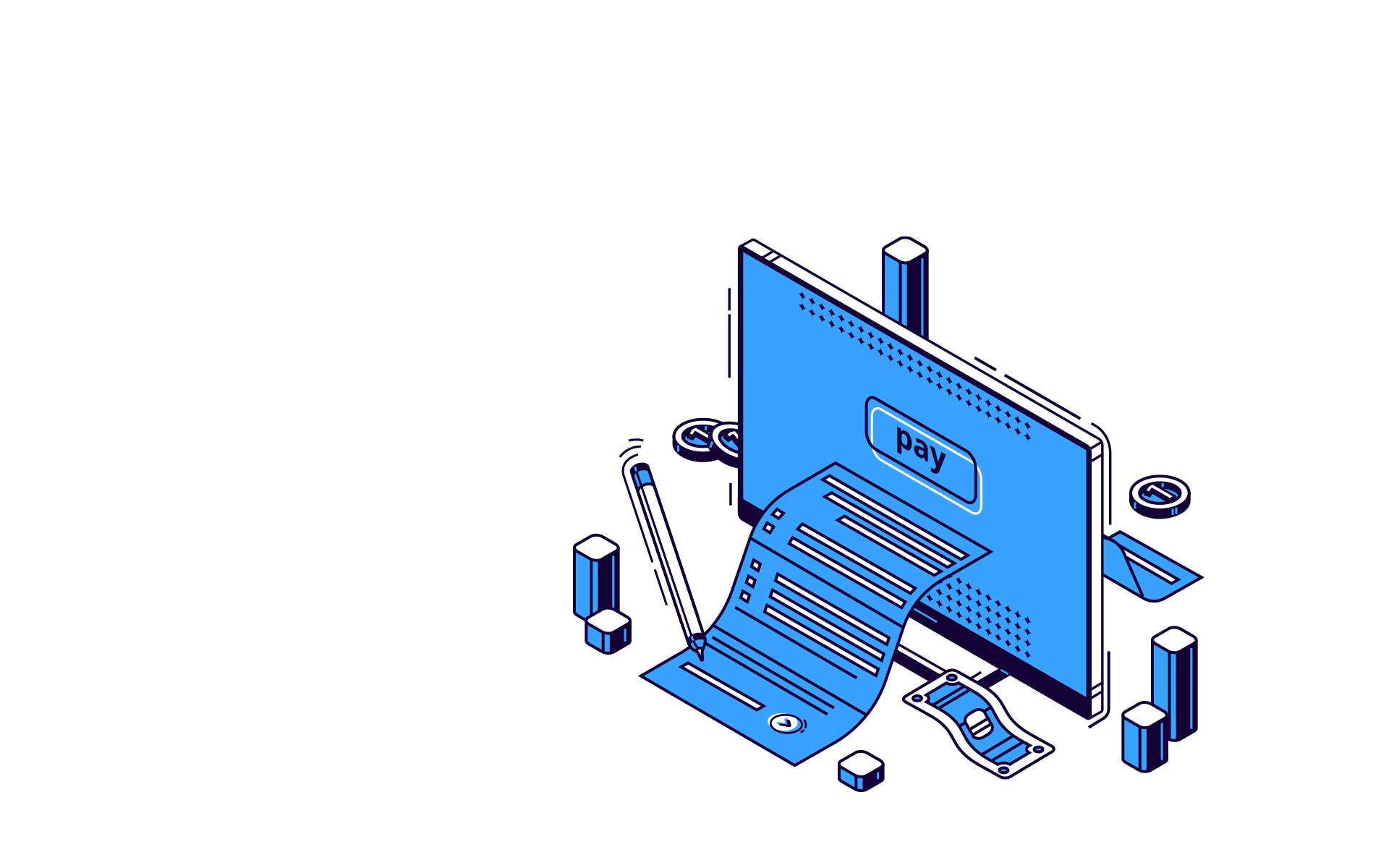 Picing Header Vector